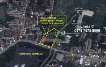 Turun Harga Tanah Komersil Transyogi Cileungsi Bogor Mekarsari