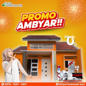 PROMO AMBYAR RUMAH DP 0%