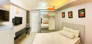 Apartemen Green Bay Pluit Unit Studio Full Furnish View Mall + 1 AC