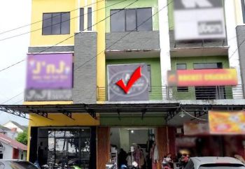 Disewa Ruko Beton Strategis Siap Pakai Jl Parit H Husin 2 Pontianak