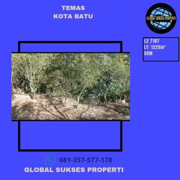 Kebun Jeruk Luas dan murah di Temas Kota Batu