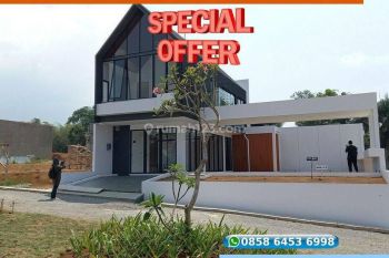 Eyecatching Rumah Modern Dago Bandung Dkt Borma 32H15