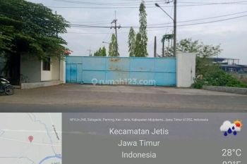Jual Lahan Bekas Pabrik di Jetis Mojokerto