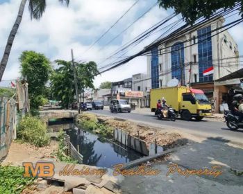 DIJUAL DIBAWAH NJOP, TANAH JL.RAYA DURI KOSAMBI DEKAT PUSDIKLAT,JAKBAR
