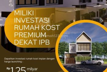 Jual Kosan di Dramaga Bogor, 7 Kamar Fully Furnish Hanya 4 Menit