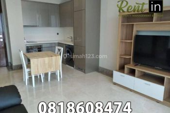 Sewa Apartemen District 8 Senopati 1 Bedroom Lantai Tinggi Furnished