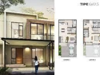 Rumah Cluster Alabama Ukuran 6x12,5 Disewakan