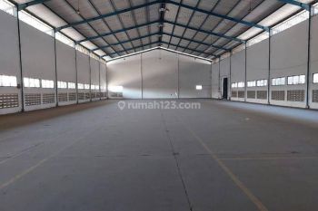 Pabrik/ Gudang Siap Pakai, Dekat Tol dan Bandara