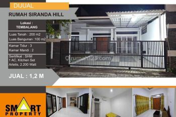 Dijual runah bagus siap pakai di Siranda Hill Tembalang Semarang