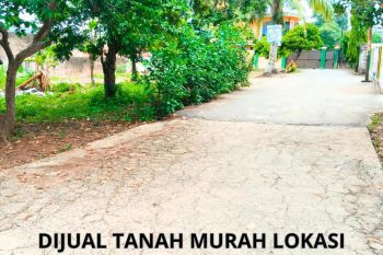 Dijual  Tanah Murah Siap Bangun Lokasi Maskarebet Depan SD
