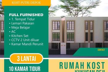( BEST INVES ) Fasara Kos Depok Dekat Kampus UI Jakarta 10 Kamar