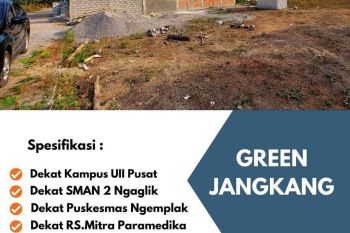 Tanah Jogja, Hanya 2 Jutaan m2 Siap Ajb, Timur Kampus Uii Pusat Jakal jogja