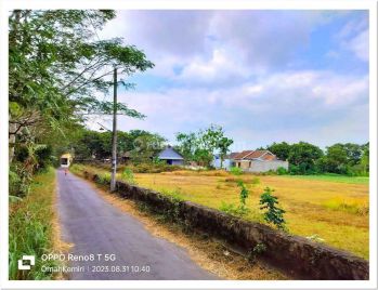 Dijual Murah Tanah Berbah, Sudah Shm Pekarangan Harga Rendah 2 Juta An