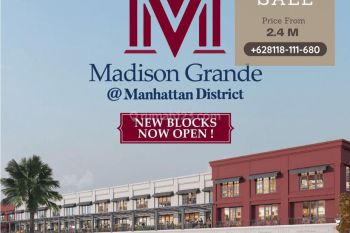 Dijual Ruko Madison Gading Serpong