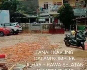 Kavling Johar Baru Ada Passive Income Jual Cepat