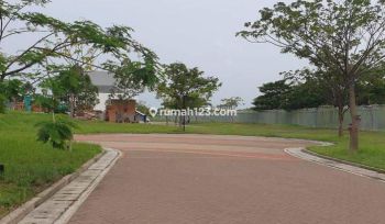 Tanah di Golf Island, 8x25m, View Tanggul, Free Alih Hak, Rp 4,2m