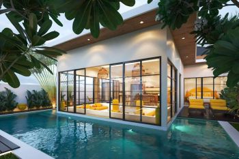 Vila 2 lantai full furnished padonan canggu bali
