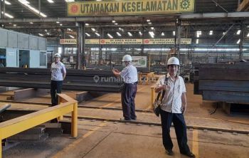DIJUAL / Take Over Pabrik PERAKITAN Konstruksi Baja KONTRAKTOR ( Bukan Peleburan
