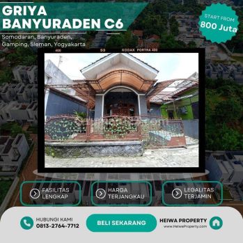 Rumah Minimalis Siap Huni di Gamping Sleman Dekat Kampus Umy