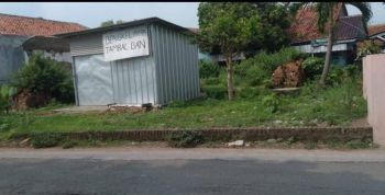 Tanah d jual pingir jalan Setrategis