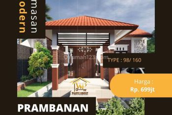 RUMAH MURAH TANAH LUAS TEPI JALAN BESAR DI PRAMBANAN