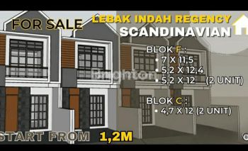 RUMAH MINIMALIS (HOOK) NEW GRESS LEBAK INDAH REGENCY DEKAT RAYA KENJERAN PLOSO