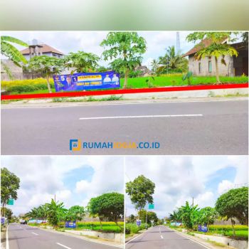 tanah sangat strategis pinggir jalan raya pendowoharjo