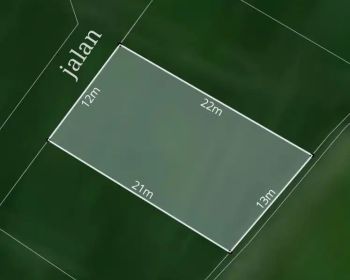 DIJUAL TANAH KECIL DEKAT PANTAI CEMAGI LUAS 2,58 ARE ZONA WISATA