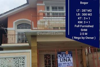 Dijual Cepat Rumah Mediteania, Sentul City. Bogor
