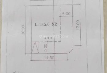 Tanah 345 m² Alam Sutera