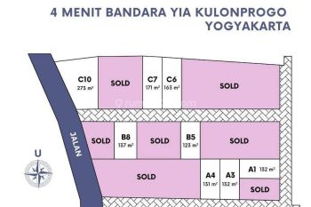 Langka Beli 1 Gratis 1 Unit Free, Tanah Wates Siap Ajb Notaris