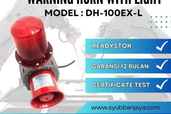 Jual Alarm Horn / Sounder Electric / Start Warning Horn with Light Daesung | |
