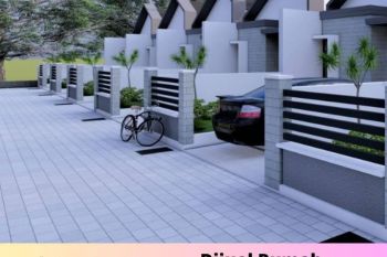 dijual rumah murah type 45 lokasi bambang utoyo