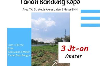 Tanah Area TKI Bandung Kopo SHM