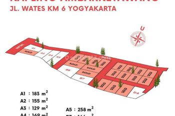 Strategis Dijual Tanah Sleman, Hanya 2 Menit Gerbang Tol Jogja