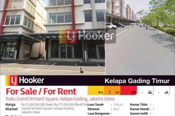 Ruko Ruko Orchard Square Kelapa Gading, Jakarta Utara