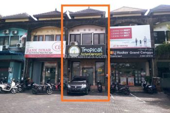 Disewakan Ruko 2 Lantai Parkir Luas Jalan Raya Canggu Kerobokan