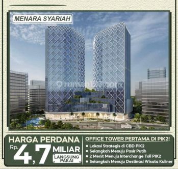 Dijual Office Space Menara Syariah Pik2