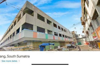 Dijual Ruko Palembang 3 Lantai di Dika Deretan Putih Salju