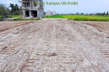 Jual Tanah Kediri Kota, Dekat Kampus UB Kediri