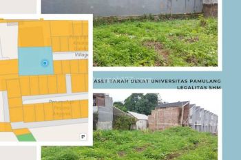 Lahan Siap Bangun Dekat Universitas Pamulang Siap Akad Notaris