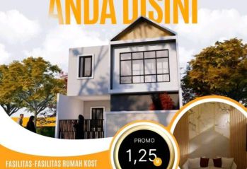Dijual Kos Kosan 4 Menit IPB Gerbang Utama LT 77m² SHM 7 KT + Furnish Autopilot