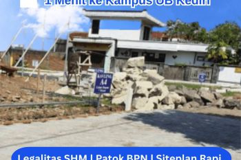 Tanah Murah Kediri Dekat Kampus PGRI SHM Pekarangan