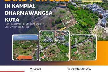 Hot Sale Tanah Murah Bisa Nego , Luas Di Dharmawangsa Kuta SHM