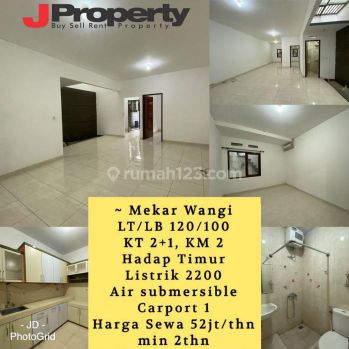 Rumah Lingkungan Aman Nyaman Di Mekar Wangi Bandung Rumah Semi Furnished SHM -