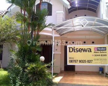 Rumah Disewa Full Furniture, Rapi Siap Dihuni