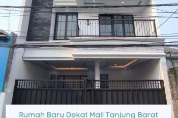 Dijual Rumah Baru Dekat Mall Tanjung Barat Jagakarsa Jakarta Selatan