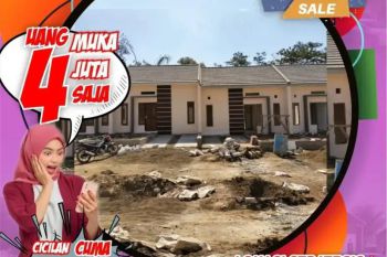 Jual Rumah murah dp rendah angsuran ringan di Malang