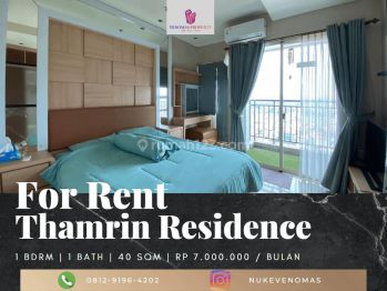 Disewakan Apartement Thamrin Residence Full Furnished 1br Tower B