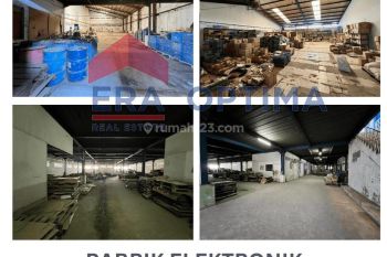 Dijual Pabrik di Dadap Komplek Harapan Dadap Jaya Tangerang